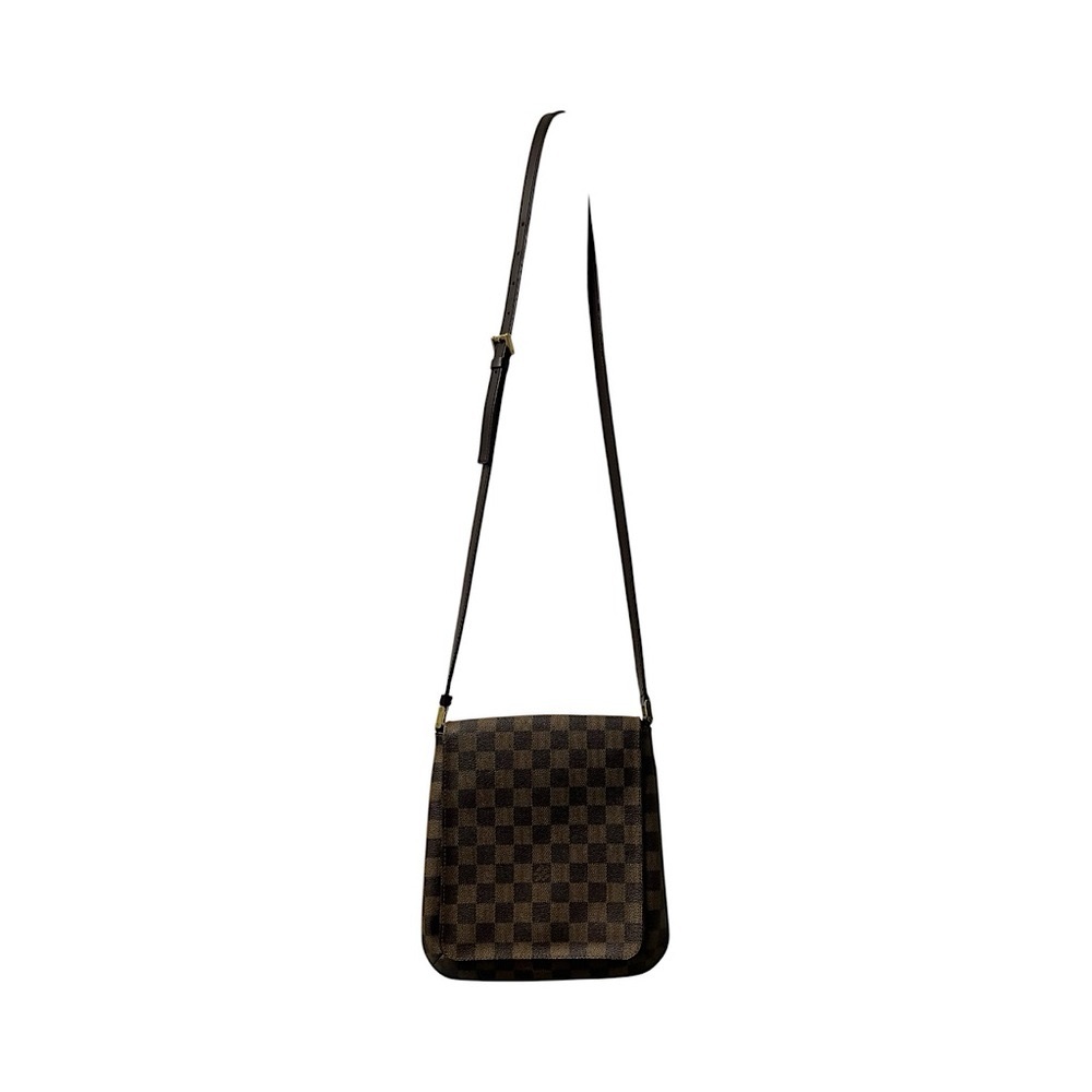 Louis Vuitton Dark Brown Checkered Crossbody Bag